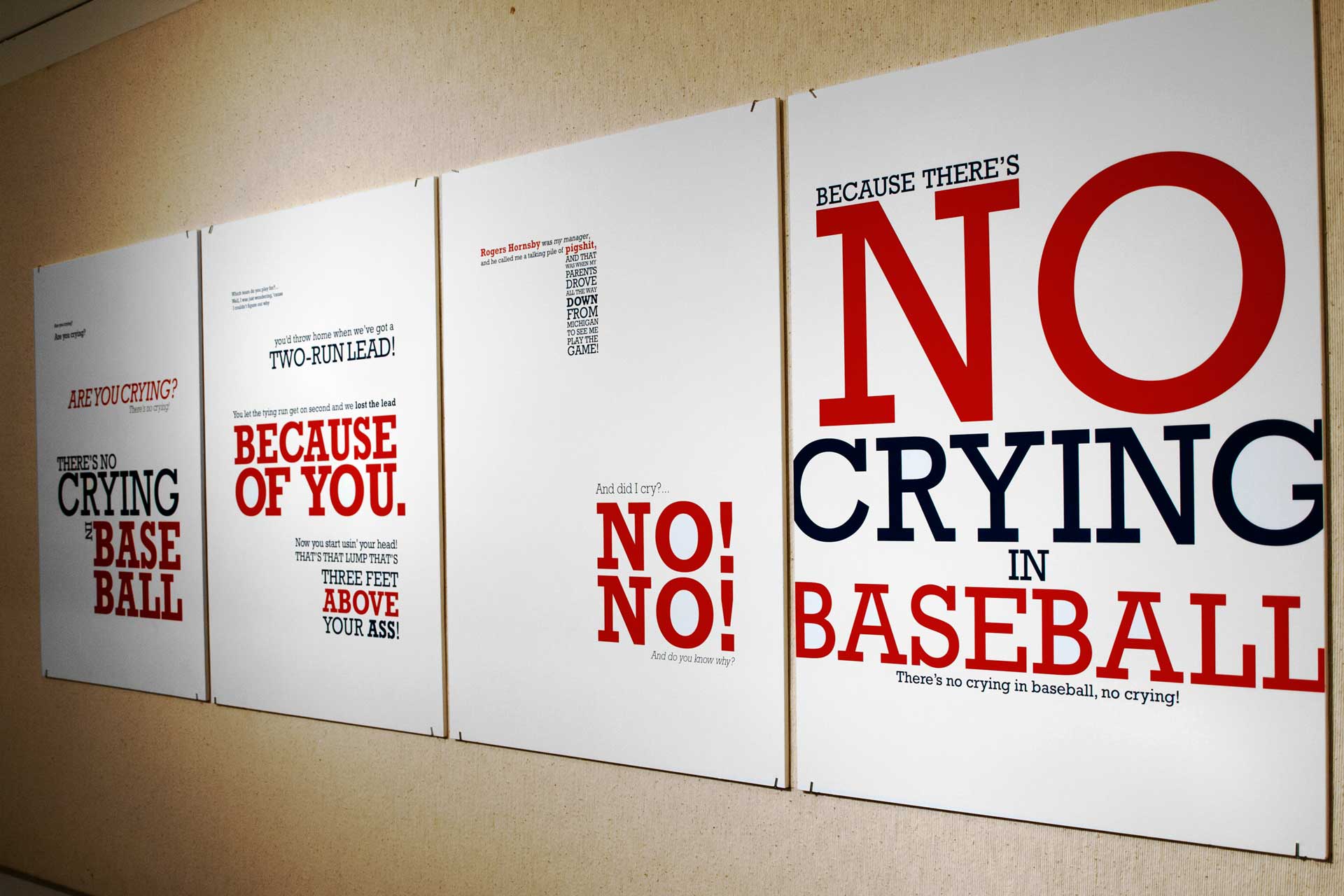 No Crying in Baseball