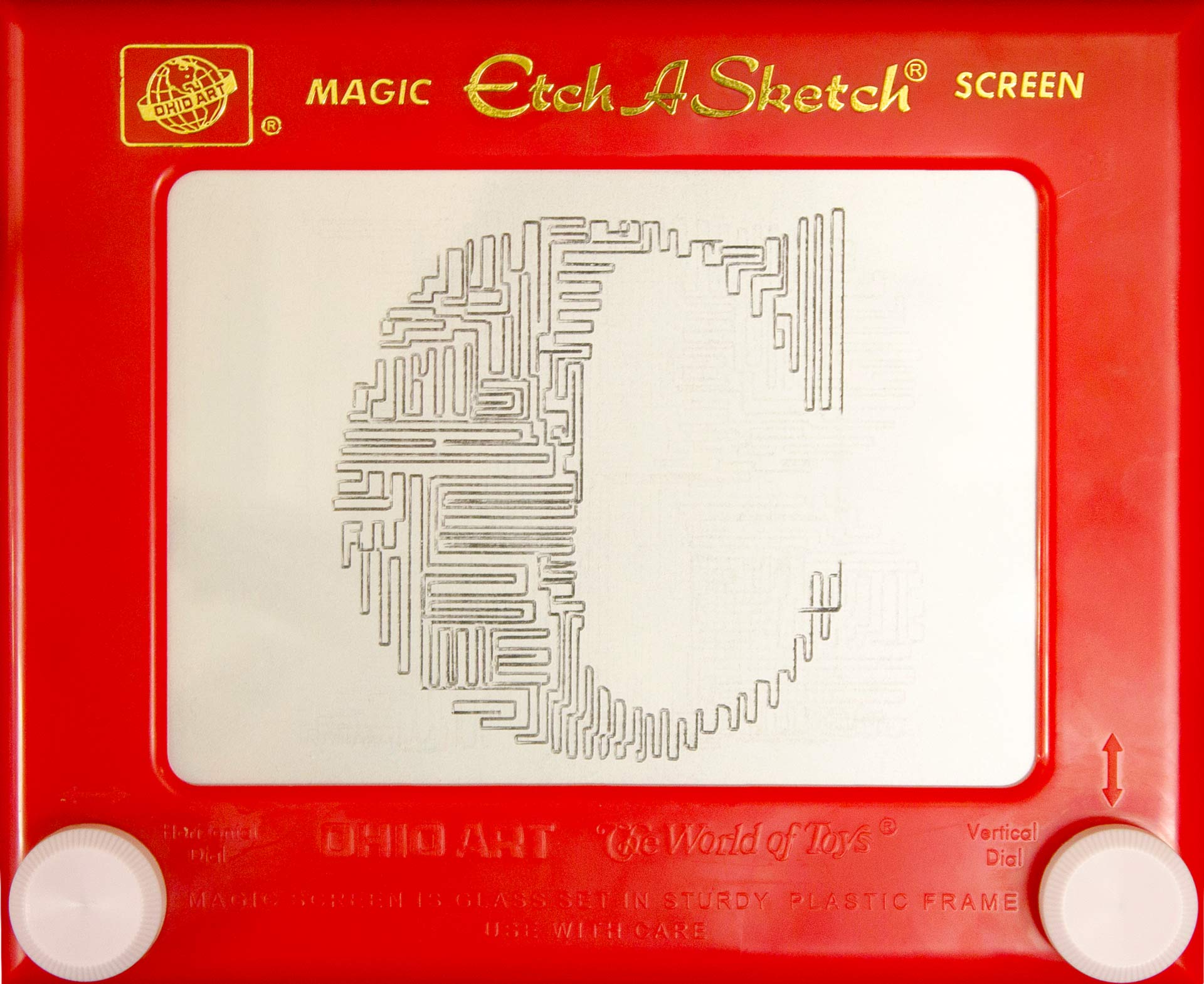 Etch A Sketch Typography