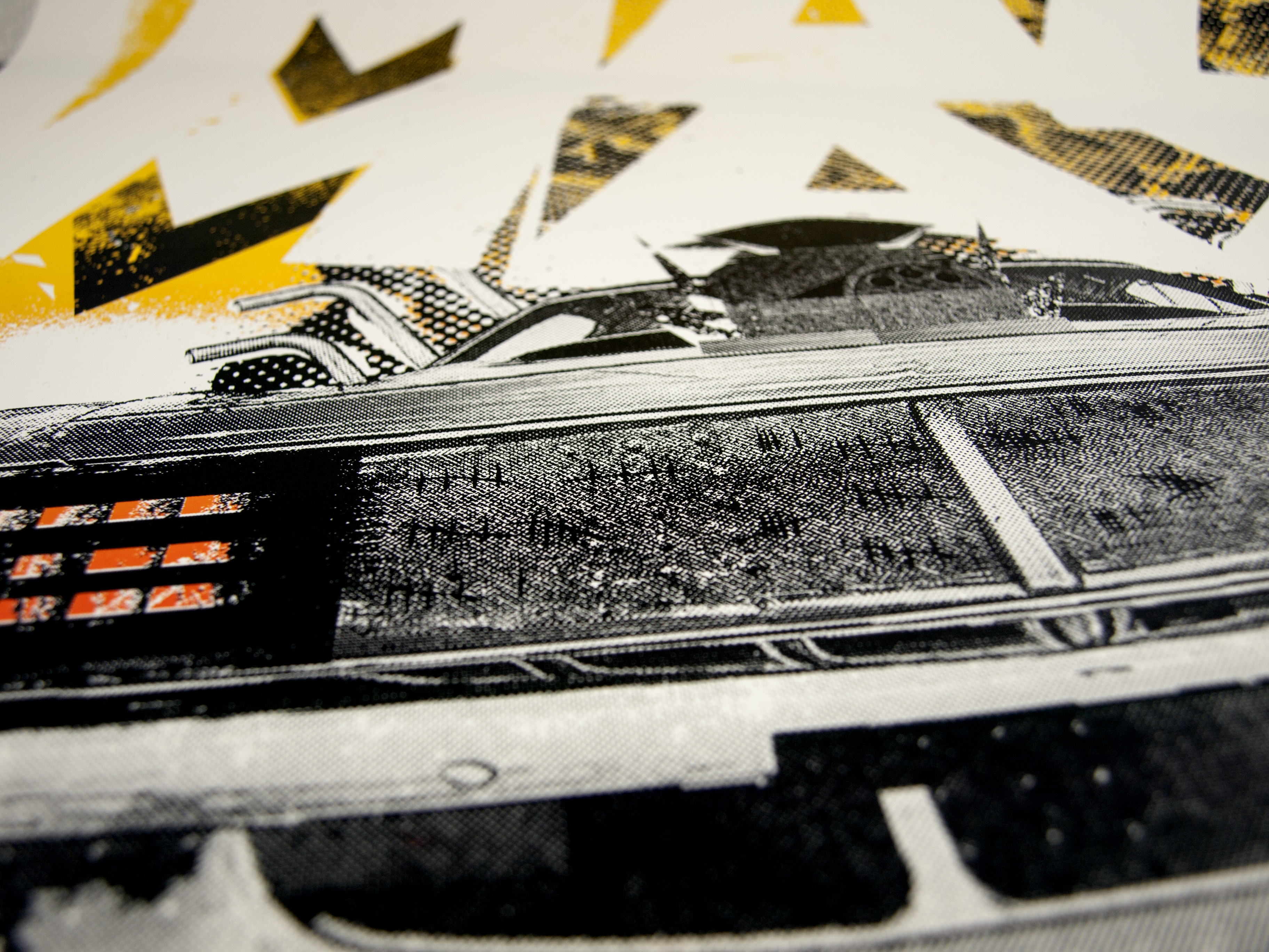 Mad Max Silk Screen Poster