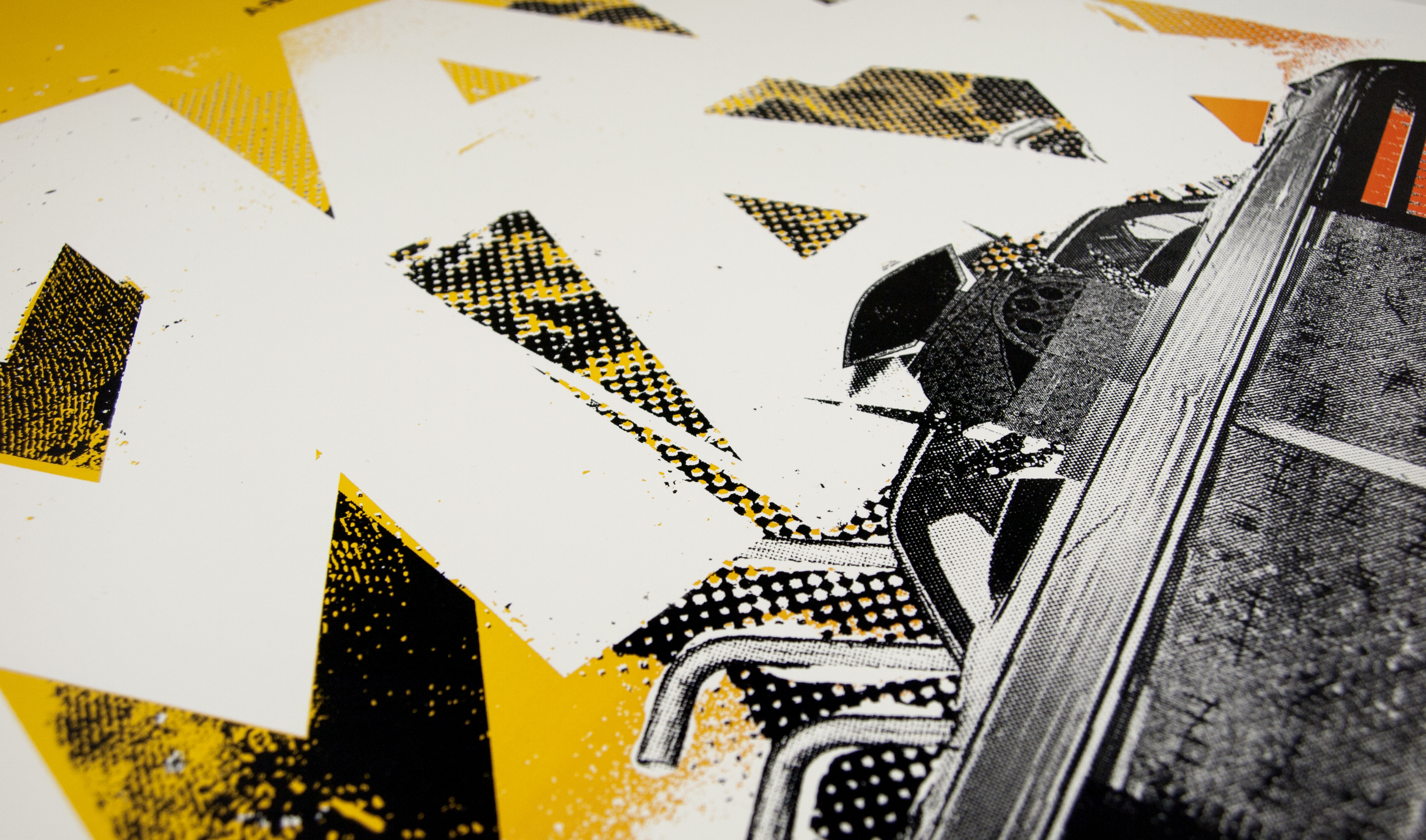 Mad Max Silk Screen Poster