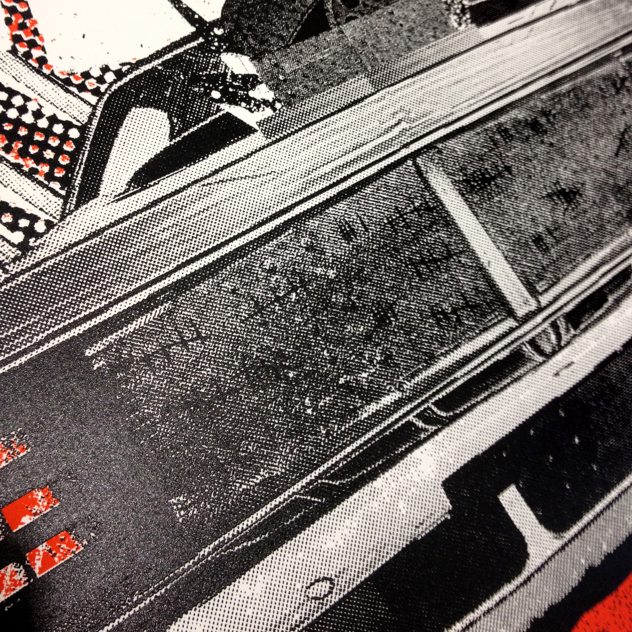 Mad Max Silk Screen Poster
