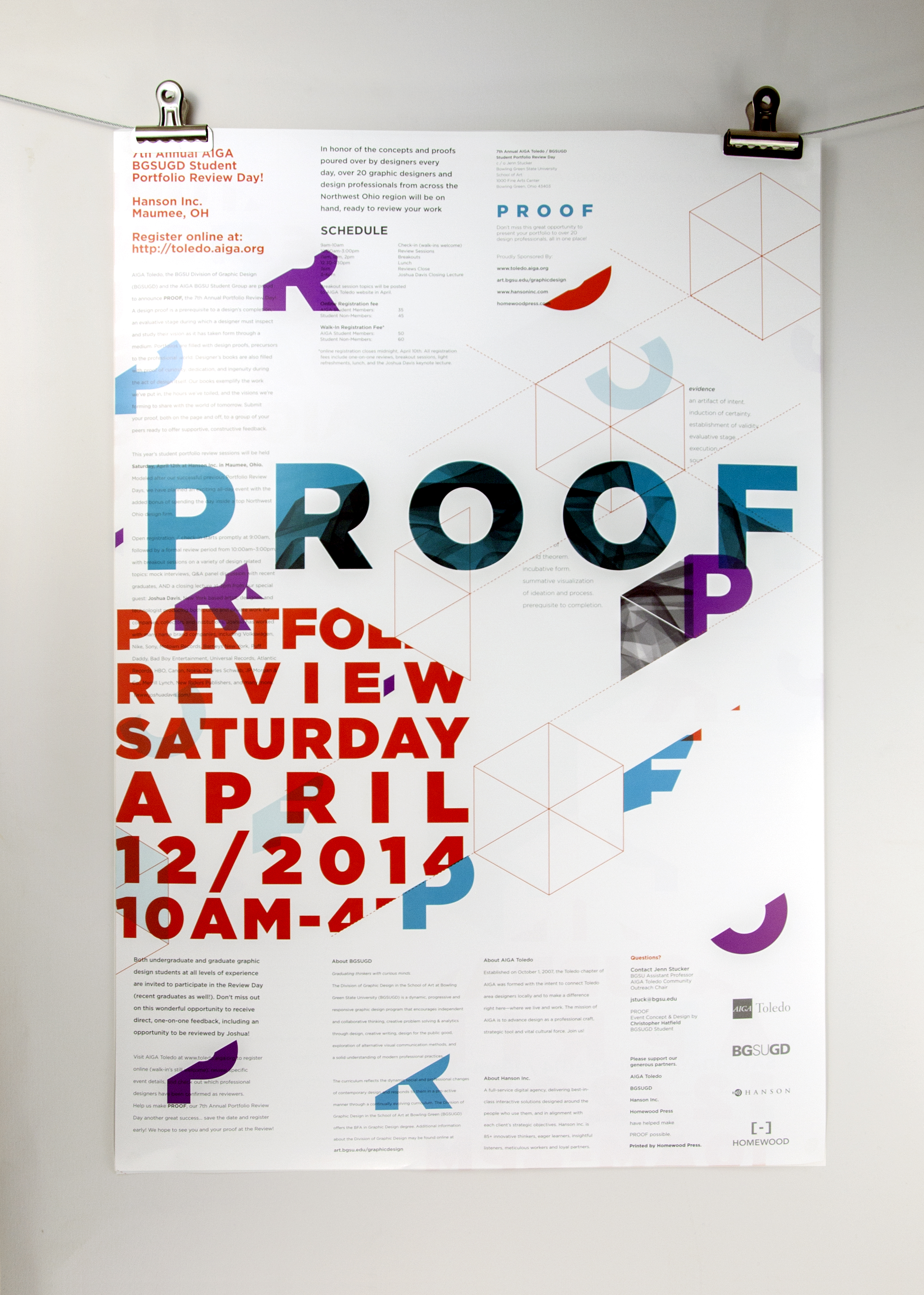 PROOF: Portfolio Review Day