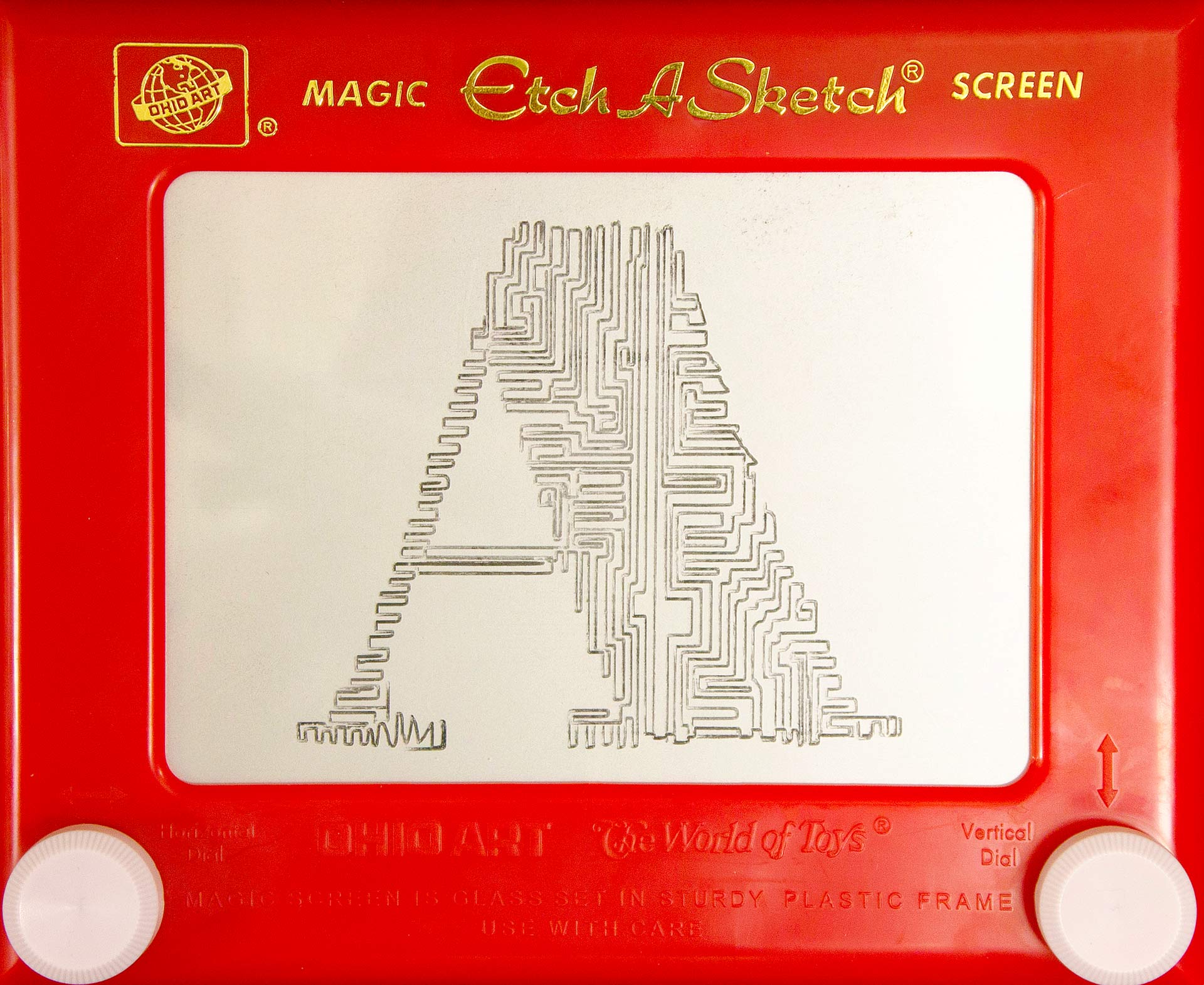 Etch A Sketch Typography