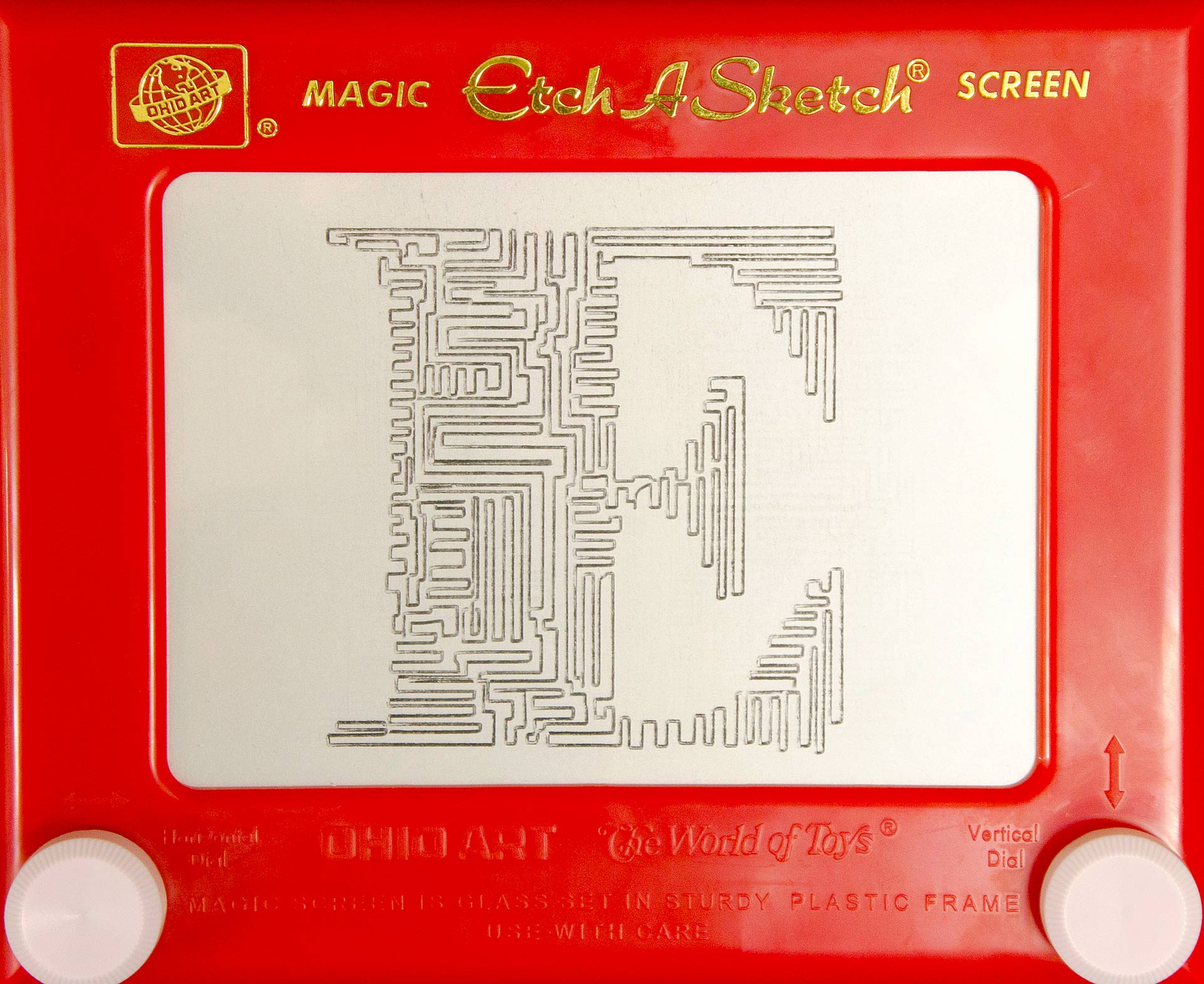 Etch A Sketch Typography