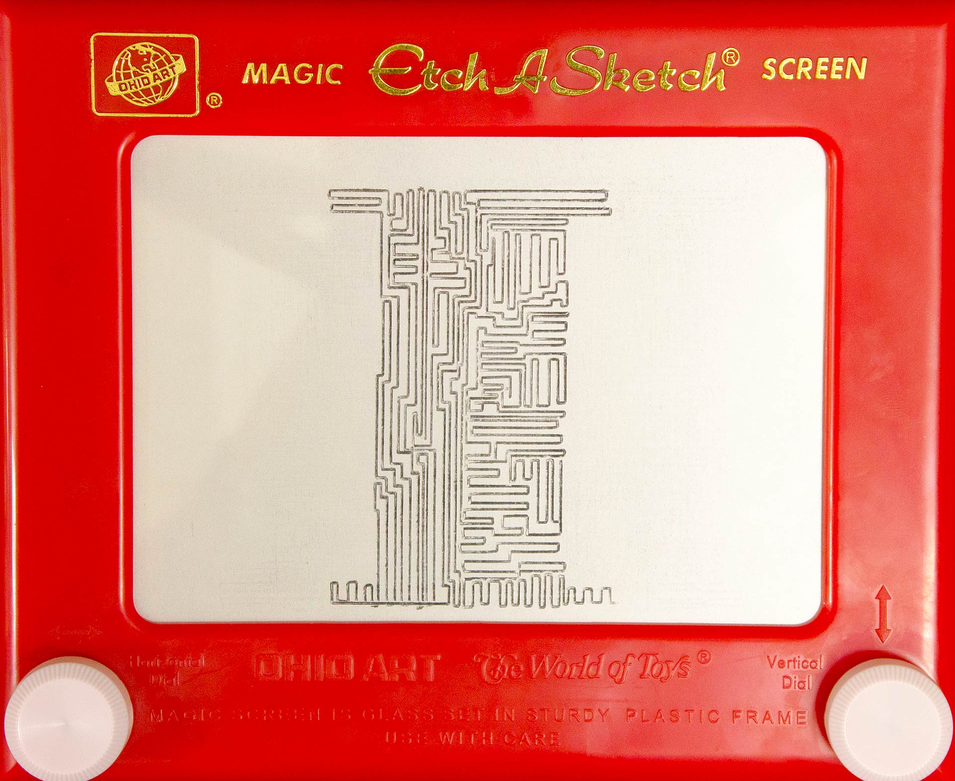 Etch A Sketch Typography