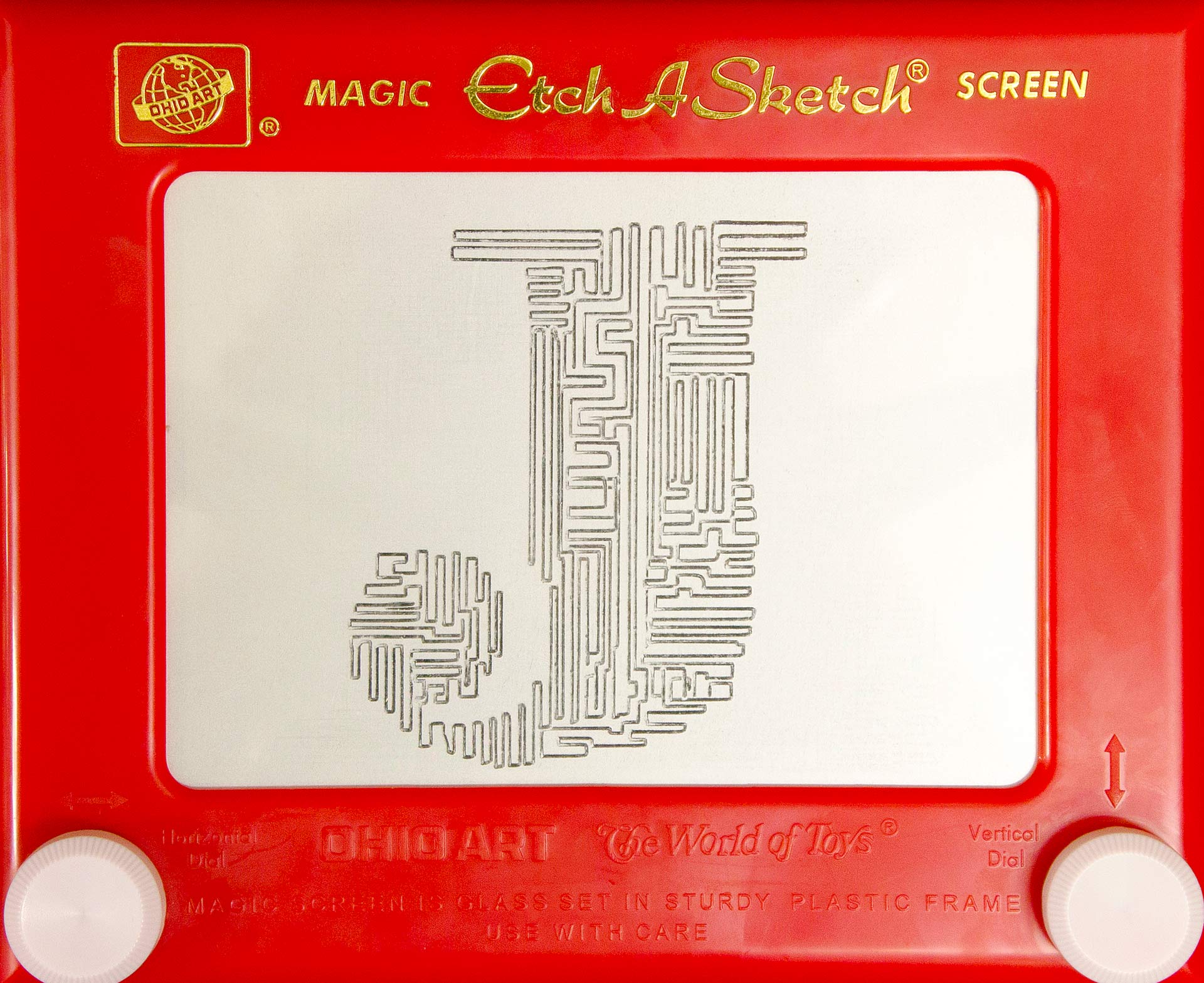 Etch A Sketch Typography