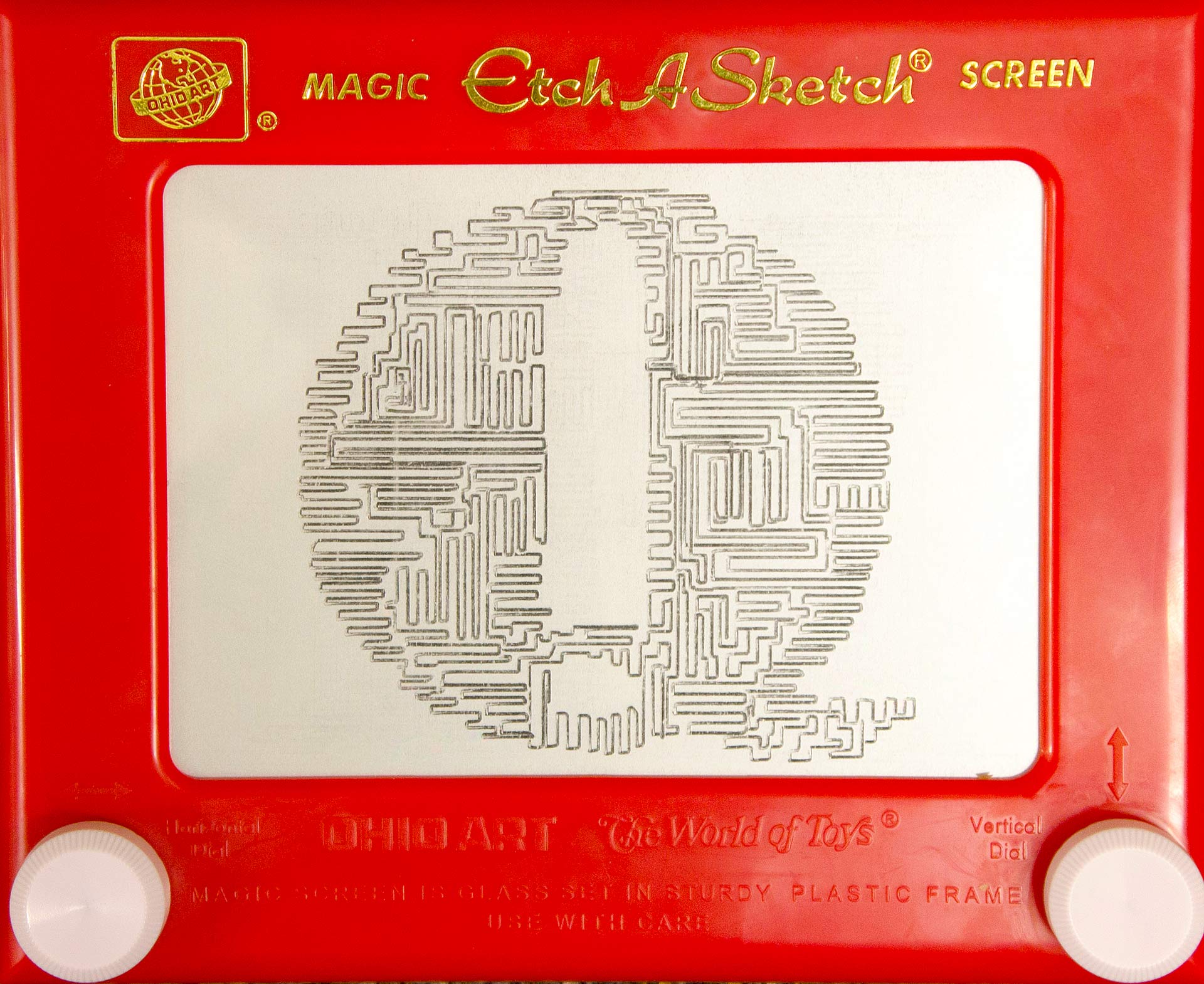 Etch A Sketch Typography
