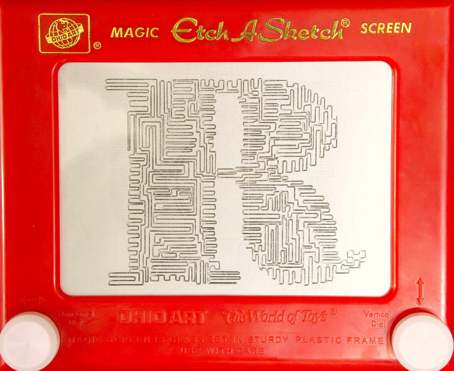 Etch A Sketch Typography