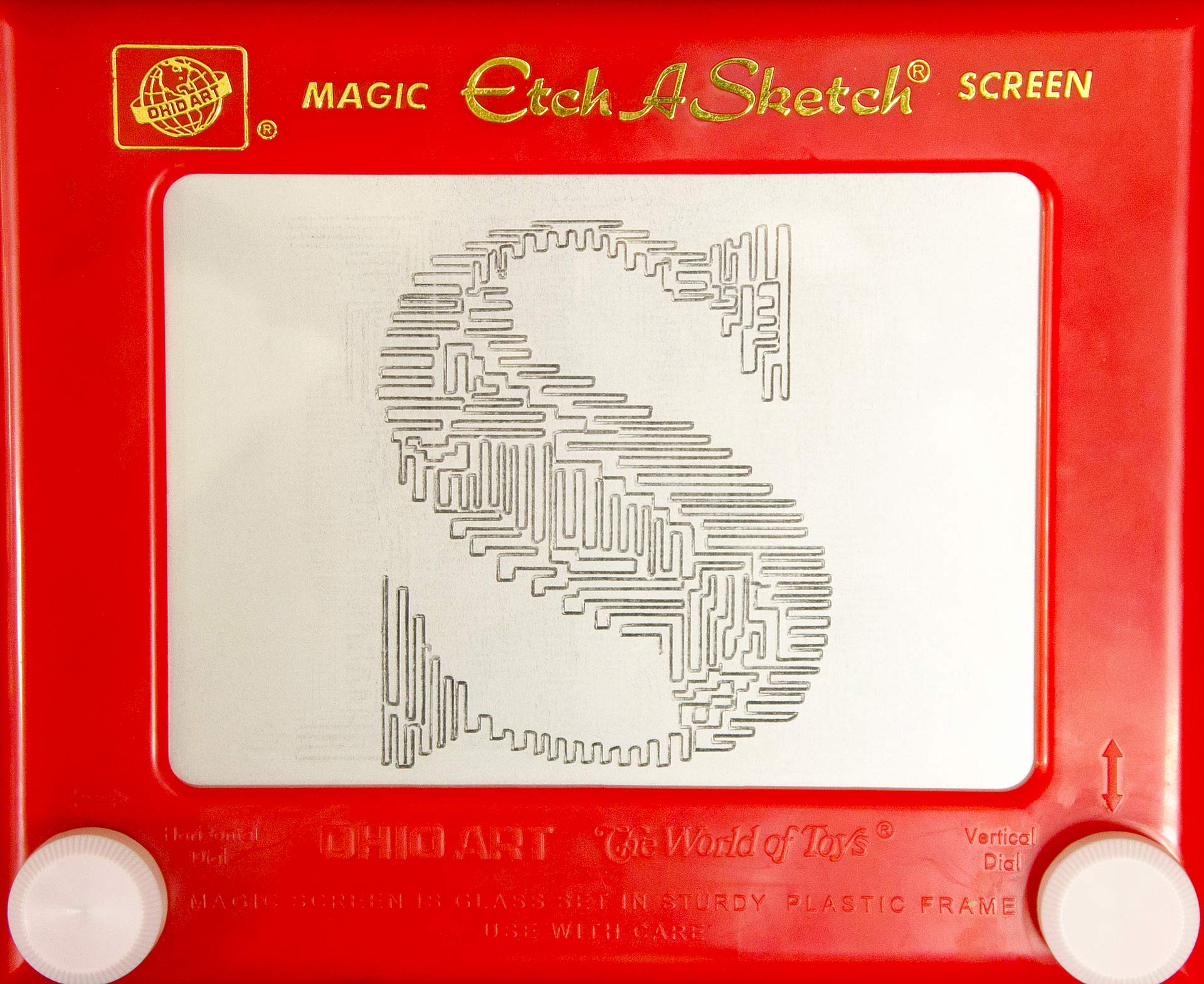 Etch A Sketch Typography