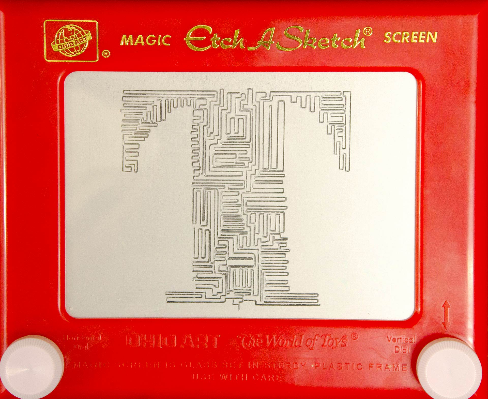 Etch A Sketch Typography