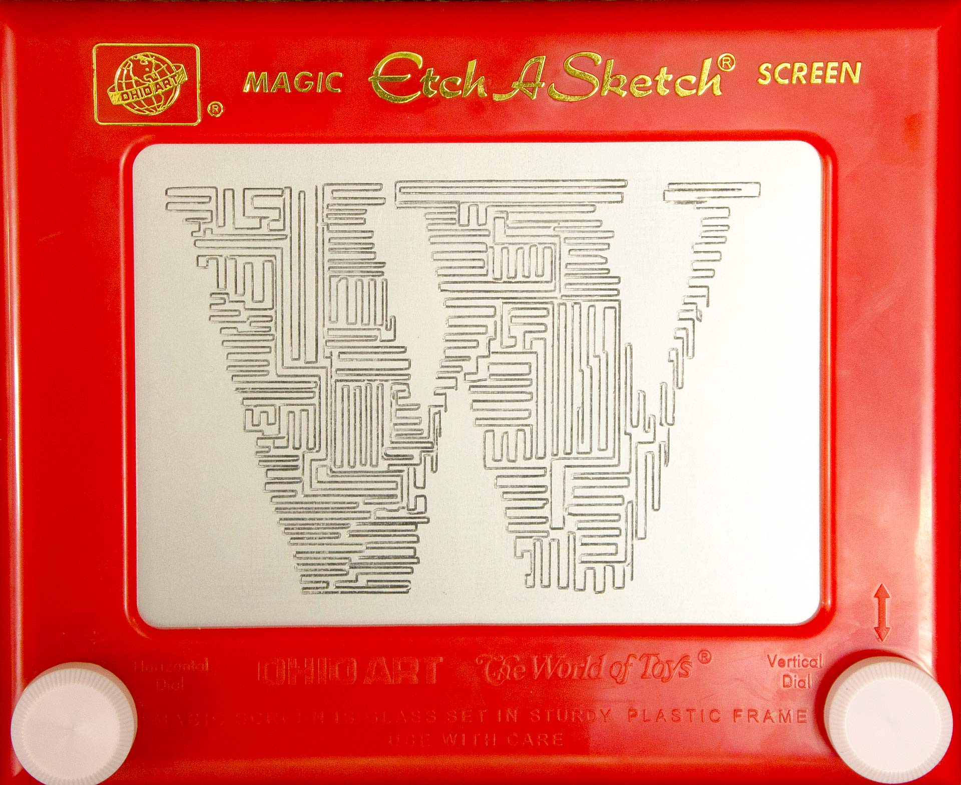 Etch A Sketch Typography