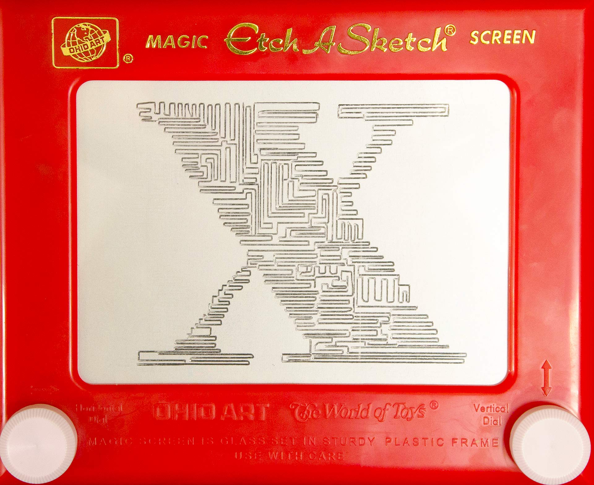 Etch A Sketch Typography