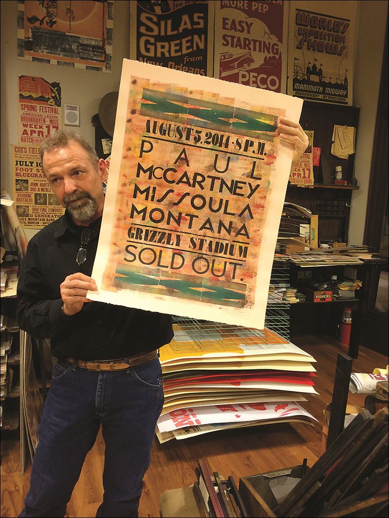 BGSUGD Faculty Member Lori Young speaks at UCDA about Collaboration with Hatch Show Print