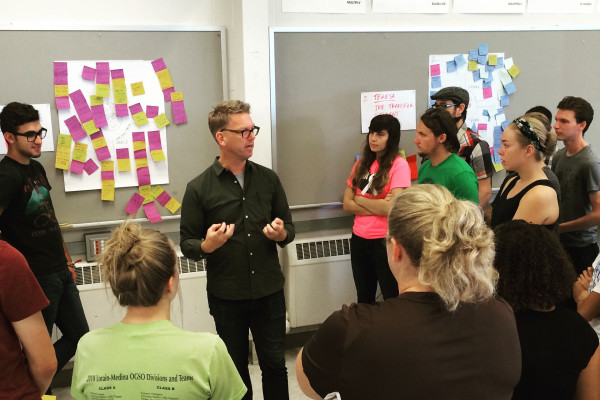 Doug Powell, Leader of IBM’s Design Revolution hosts BGSUGD Design Workshop with Undergrads