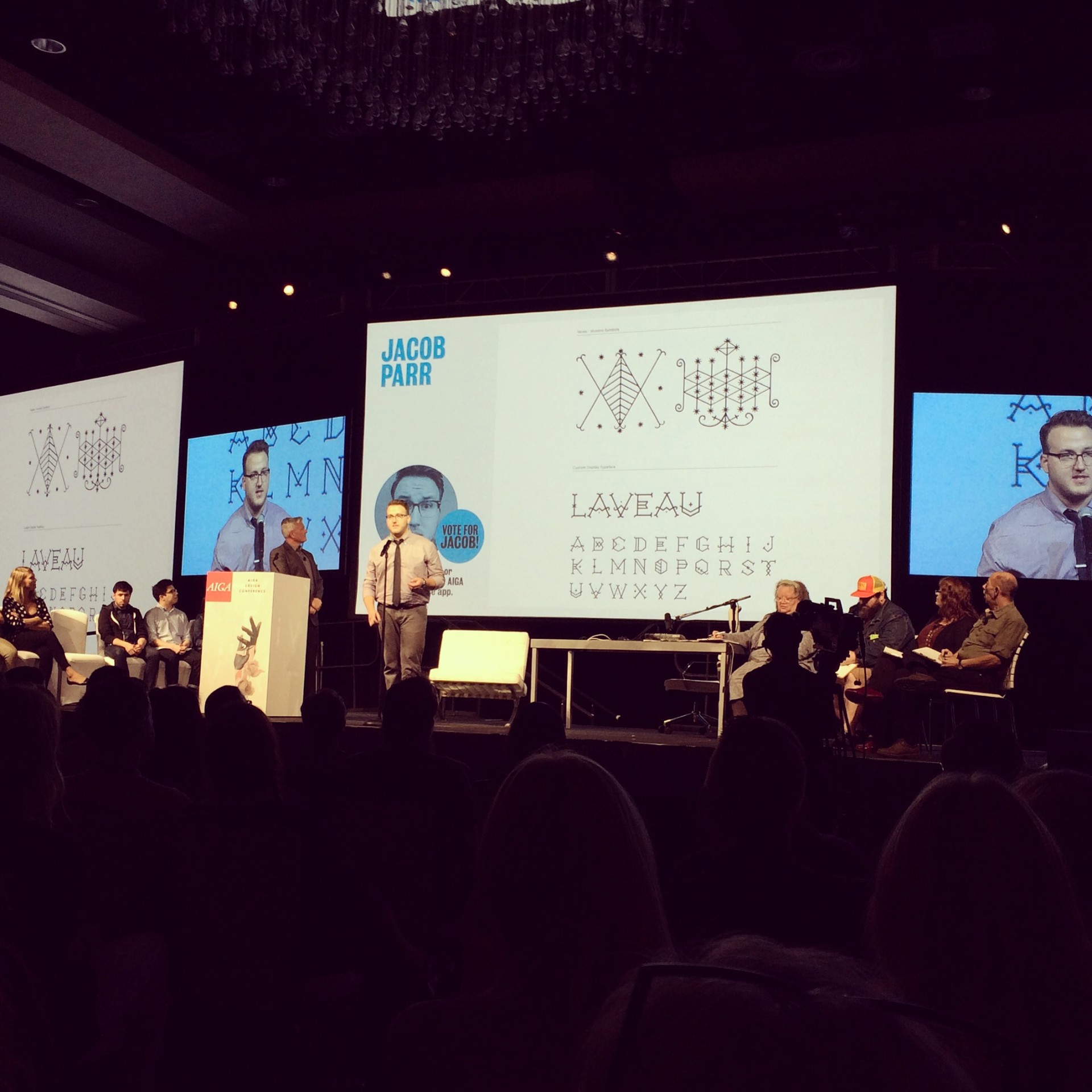 GD Faculty Amy Fidler, Jenn Stucker, and Alumni Jacob Parr Crash The Big Easy with AIGA