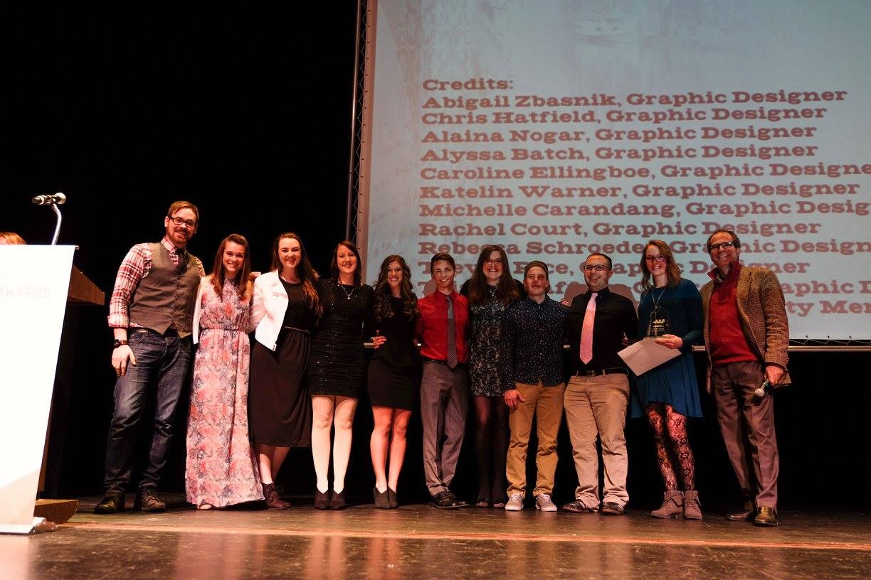 BGSUGD win big at the 2016 ADDYs