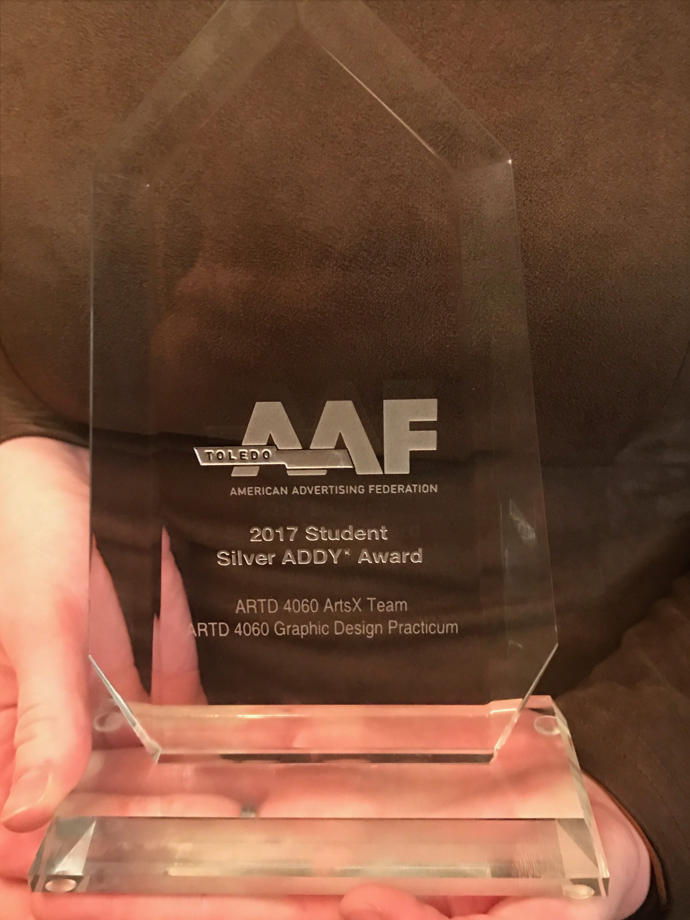 Success at 2017 ADDYs for BGSUGD