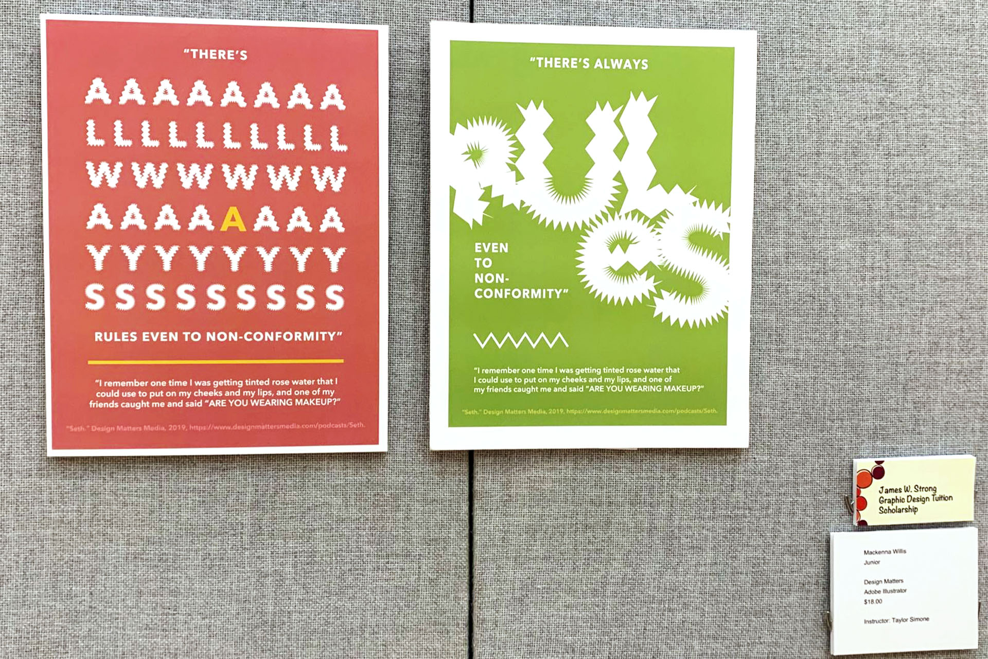 2020 Undergraduate Art + Design Show