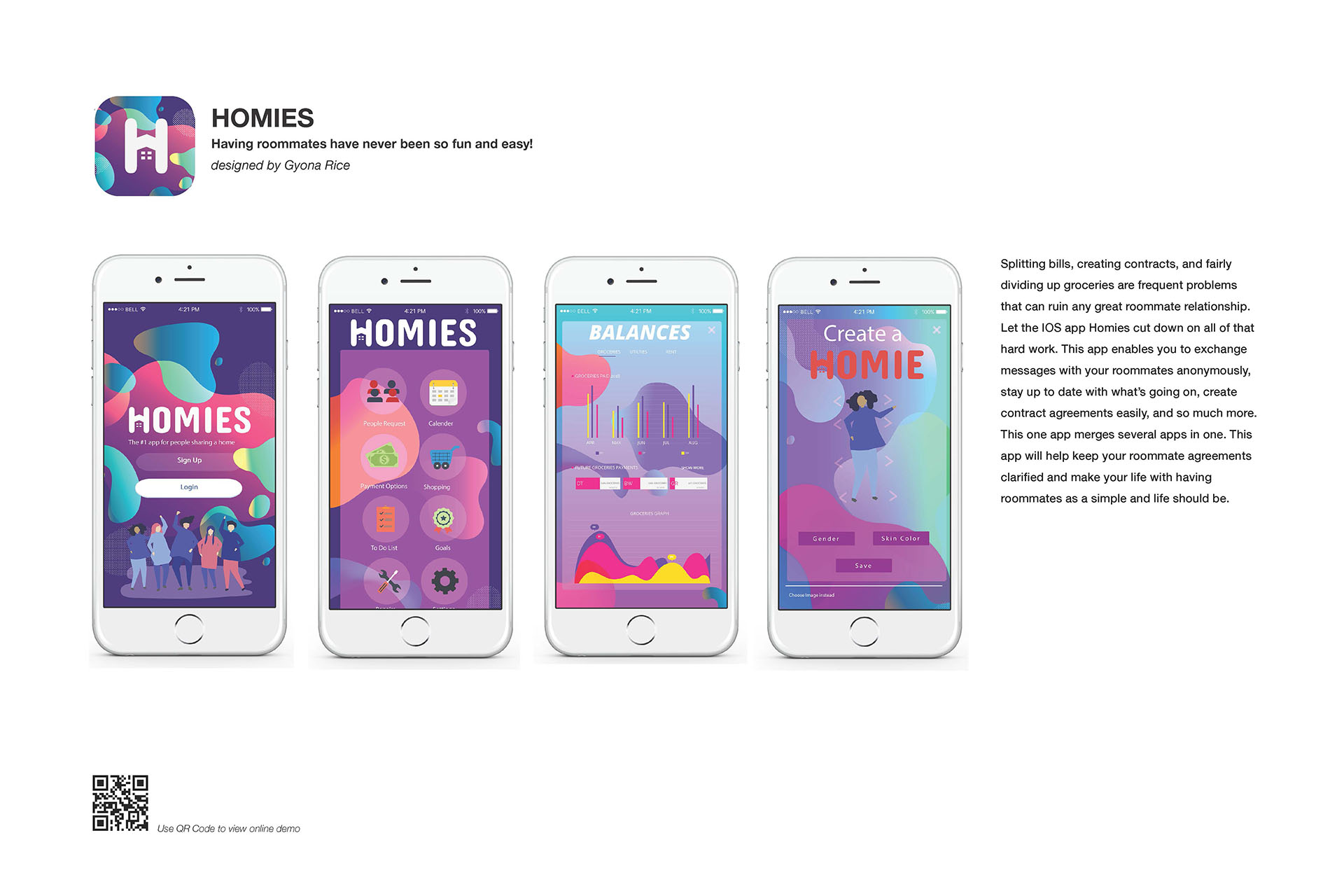 Homies Roommate APP