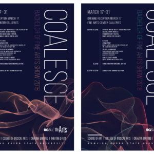 Coalesce: 2018 BFA Thesis Show Graphics