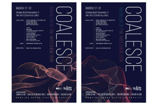Coalesce: 2018 BFA Thesis Show Graphics
