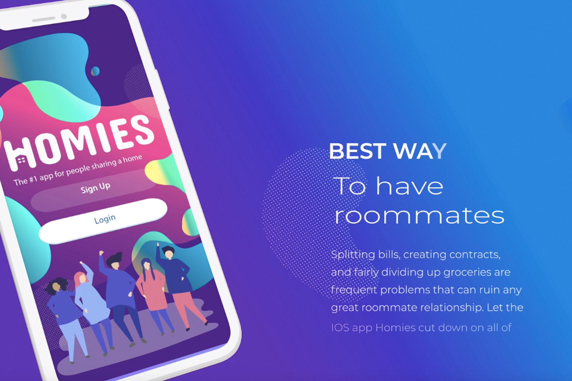 Homies Roommate APP