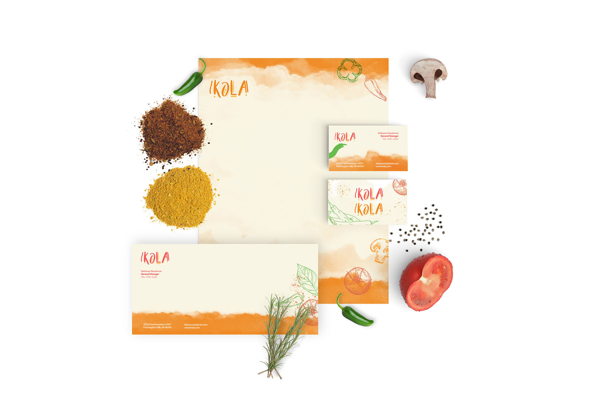 Kola Restaurant Re-Branding