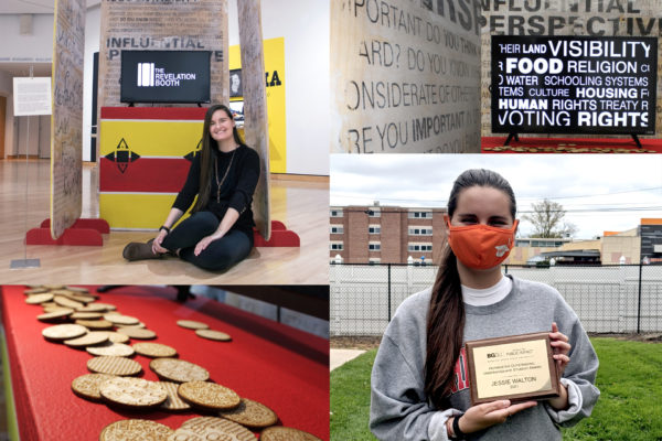 Jessie Walton (’21) Earns Notoriety for “The Revelation Booth.”